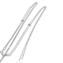 Chaîne de corps en argent - transformer Lisa